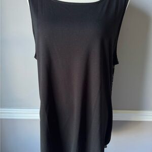 Classic Black Sleeveless Top